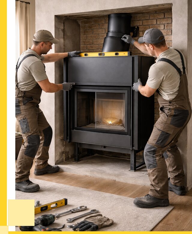 Установка каминных топок в Удомле под ключ от 18700 р. | ЭриданДмл