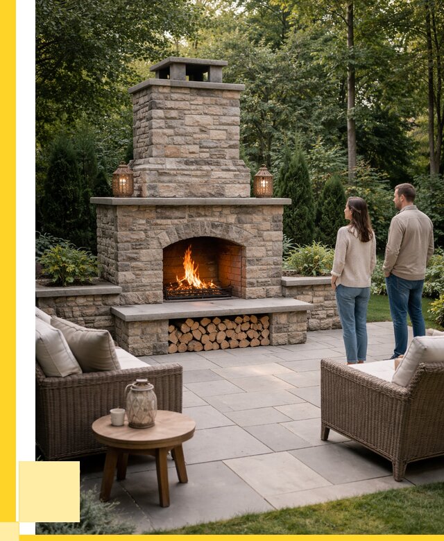 Уличные камины из кирпича в Удомле от 155835 р. | ЭриданДмл