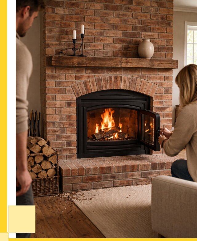 Кирпичные камины под ключ в Удомле от 155835 р. | ЭриданДмл