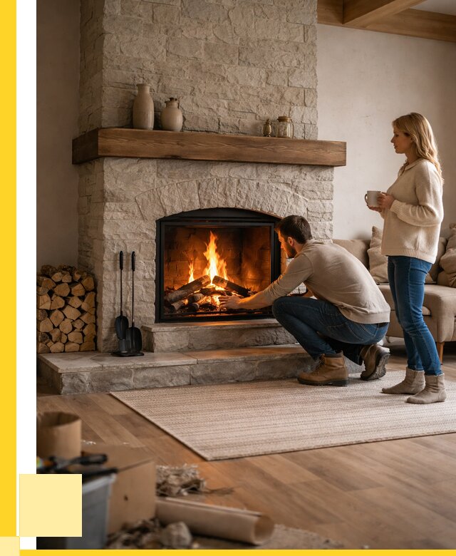 Камины для загородного дома в Удомле от 363615 р., ЭриданДмл