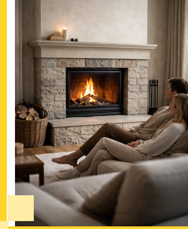 Камины в частном доме под ключ в Удомле от 207780 р. | ЭриданДмл