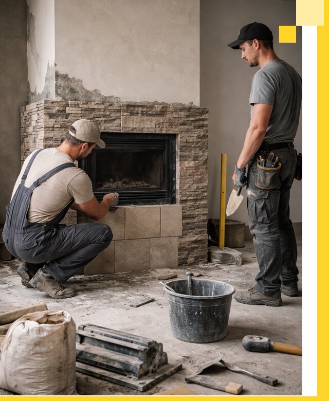 Камины под ключ в Удомле: проект, изготовление и монтаж