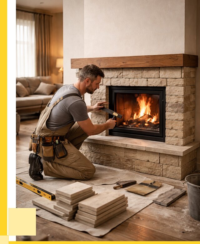 Строительство каминов в Удомле от 155835 р., ЭриданДмл - под ключ