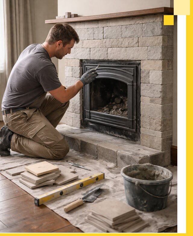 Профессиональный ремонт каминов в Удомле восстановление и сервис