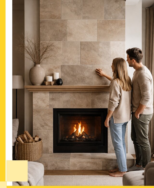 Облицовка каминов керамогранитом в Удомле от 4675 р. | ЭриданДмл