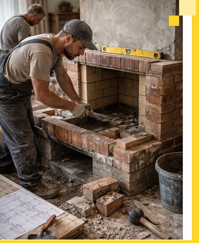 Изготовление и установка каминопечей под ключ в Удомле