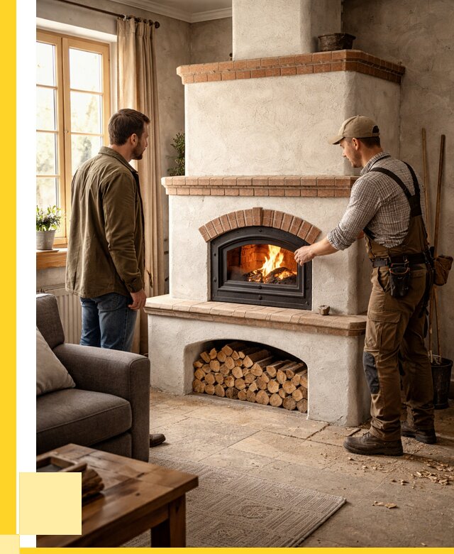 Печи камины в Удомле: кирпичные, изразцовые от 62334 р. | ЭриданДмл