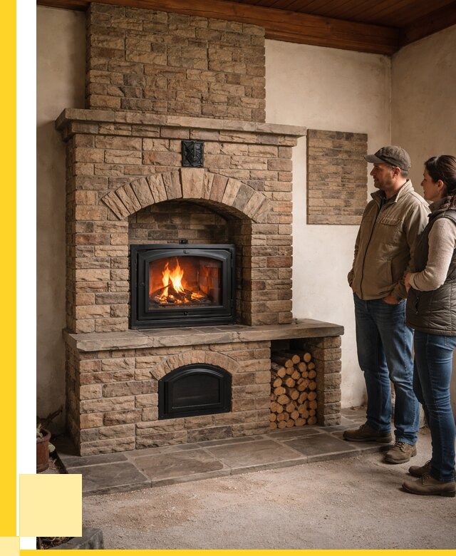 Кирпичная печь под ключ в Удомле от 155835 р. | ЭриданДмл