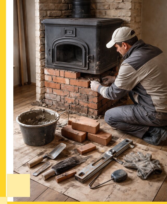 Ремонт печей в Удомле от 12467 р., услуги печника ЭриданДмл