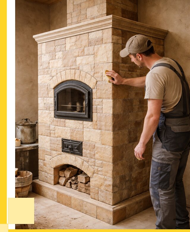 Облицовка печей в Удомле от 4675 р. под ключ | ЭриданДмл