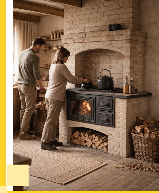 Печи с плитой в Удомле от 46751 р. | ЭриданДмл — кирпичная печь