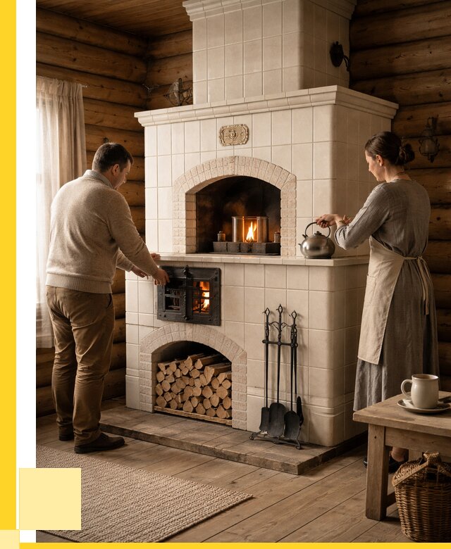 Русские печи в Удомле: установка от 155835 р. ЭриданДмл