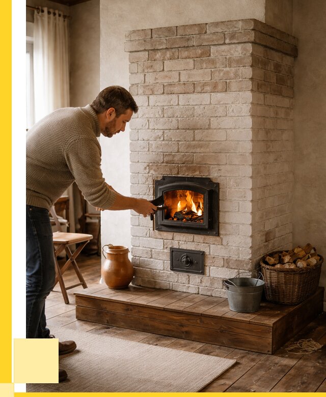 Печь голландка из кирпича в Удомле от 88307 р. | ЭриданДмл