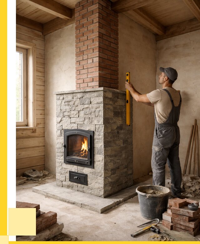 Печи и дымоходы под ключ в Удомле от 46751 р., ЭриданДмл