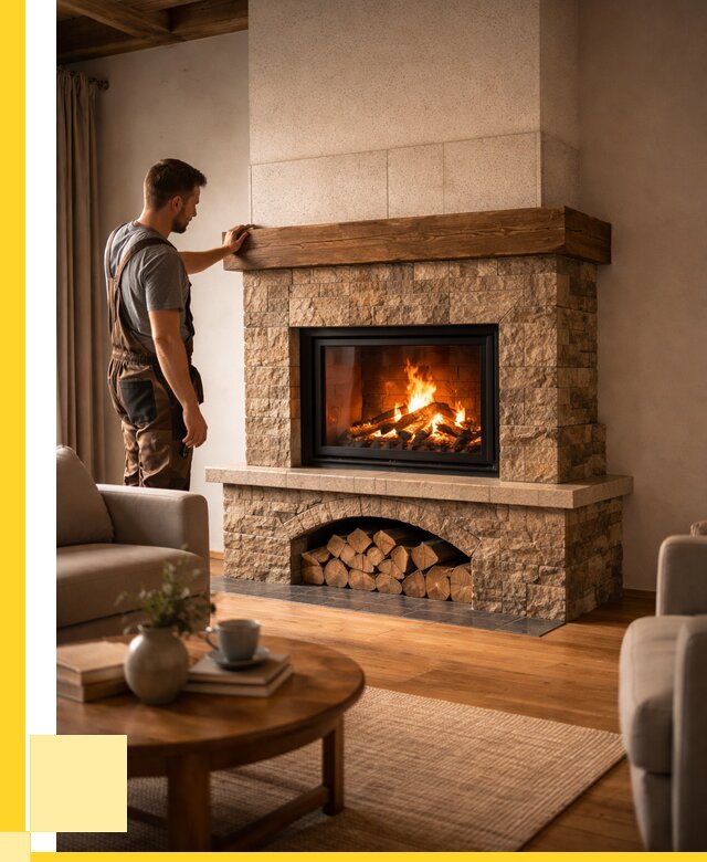 Печи камины для дома под ключ в Удомле от 57140 р. | ЭриданДмл