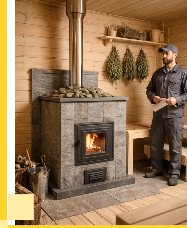 Печи для бани под ключ в Удомле от 124668 р. | ЭриданДмл