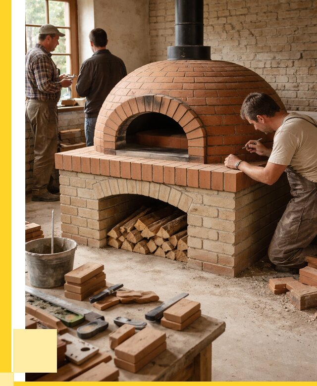 Помпейская печь дровяная для пиццы в Удомле | ЭриданДмл от 207780 р.