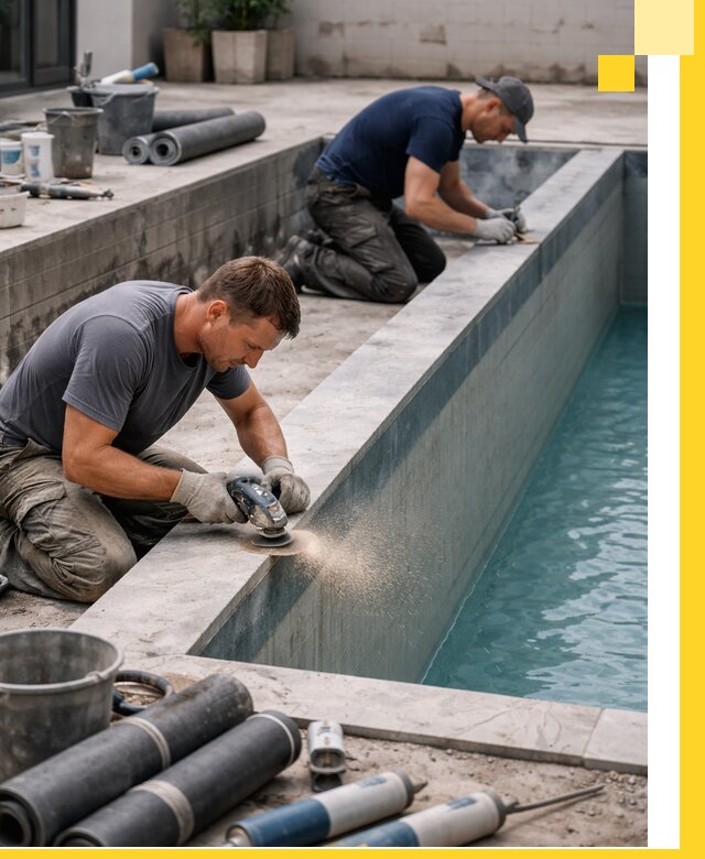 Профессиональный ремонт бассейнов под ключ в Удомле