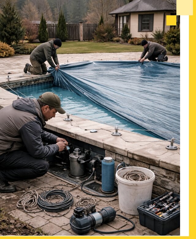 Консервация бассейнов в Удомле: подготовка к длительному хранению