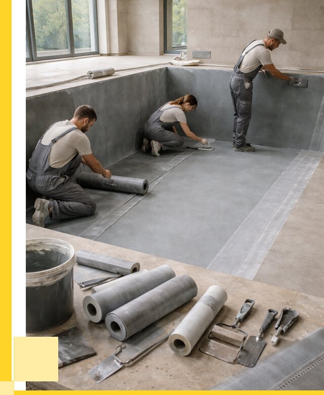 Гидроизоляция бассейнов в Удомле от 2078 р., ЭриданДмл