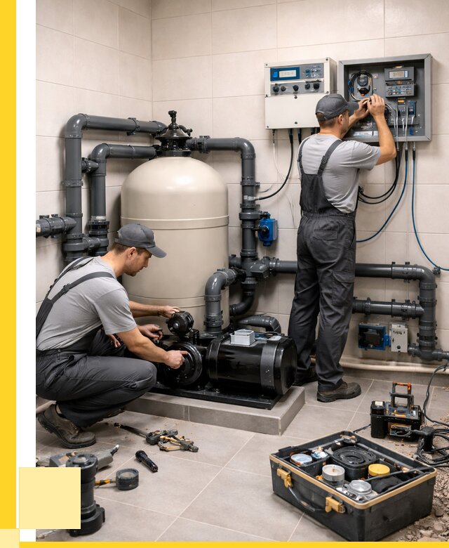 Монтаж оборудования для бассейнов в Удомле от 41556 р. | ЭриданДмл