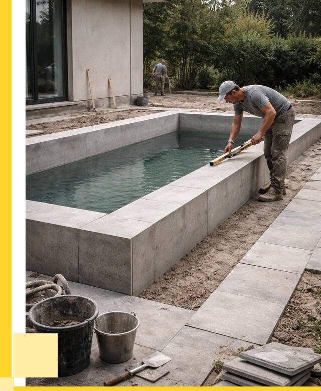 Строительство бетонного бассейна в Удомле от 1246680 р. | ЭриданДмл