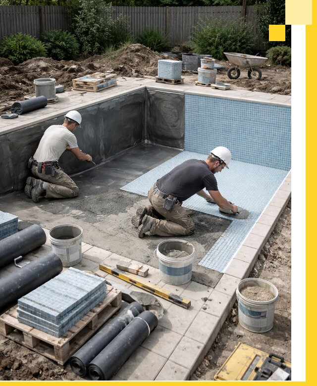 Проектирование и строительство стационарных бассейнов в Удомле