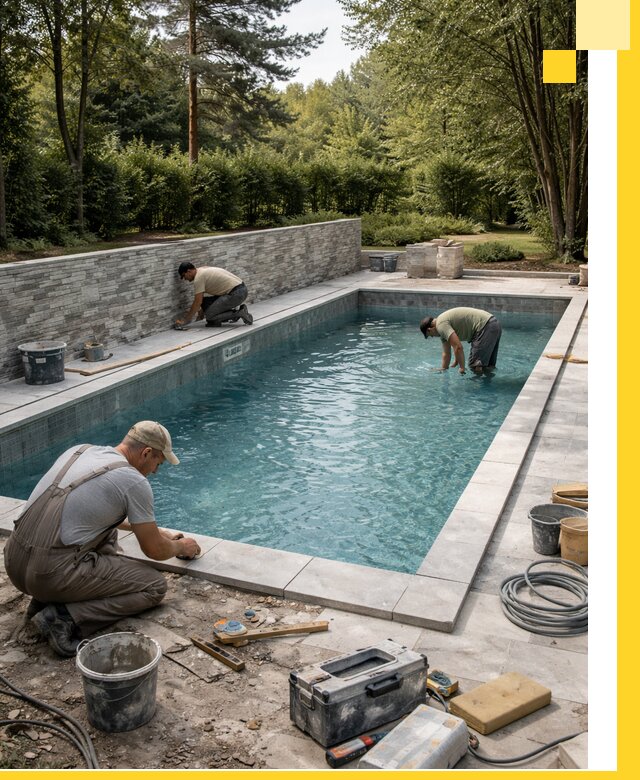 Проектирование и строительство частных бассейнов в Удомле