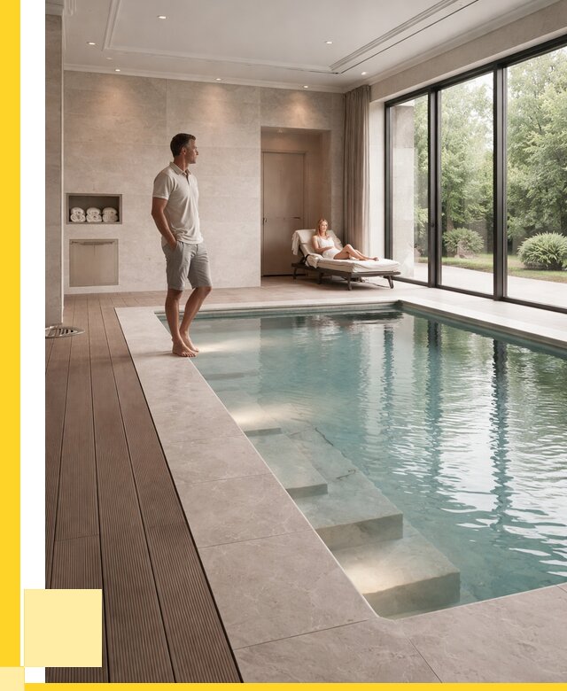 Бассейны в коттедже под ключ в Удомле от 1246680 р. | ЭриданДмл