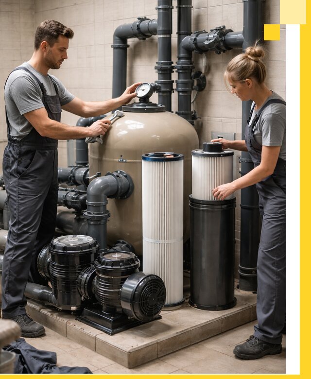 Фильтры и системы фильтрации для бассейнов в Удомле