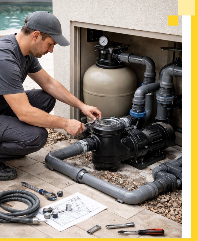 Поставка, монтаж и сервис насосов для бассейнов в Удомле