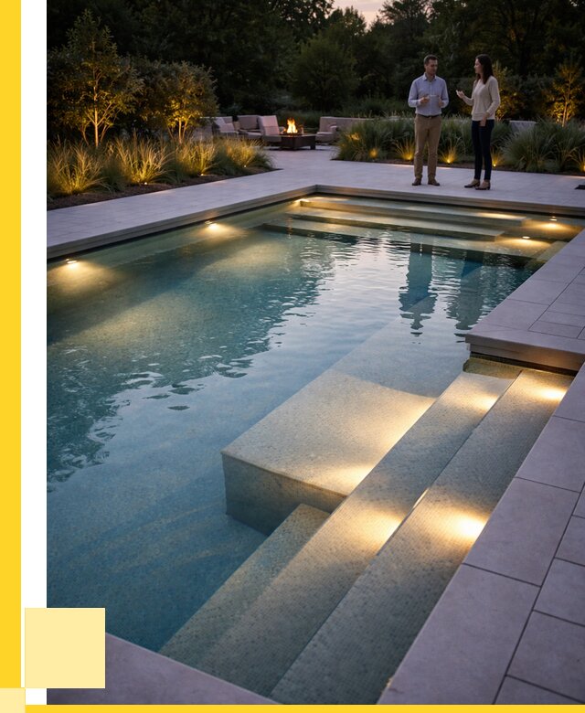 Освещение бассейнов в Удомле под ключ от 25973 р. | ЭриданДмл