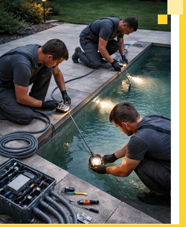 Профессиональное освещение бассейнов в Удомле: дизайн и монтаж