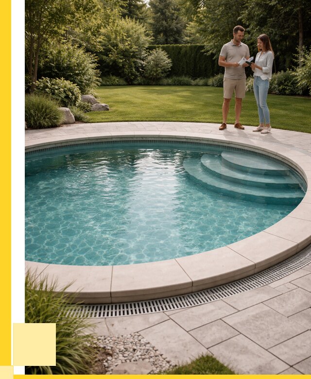 Круглые каркасные бассейны купить в Удомле от 259725 р. | ЭриданДмл