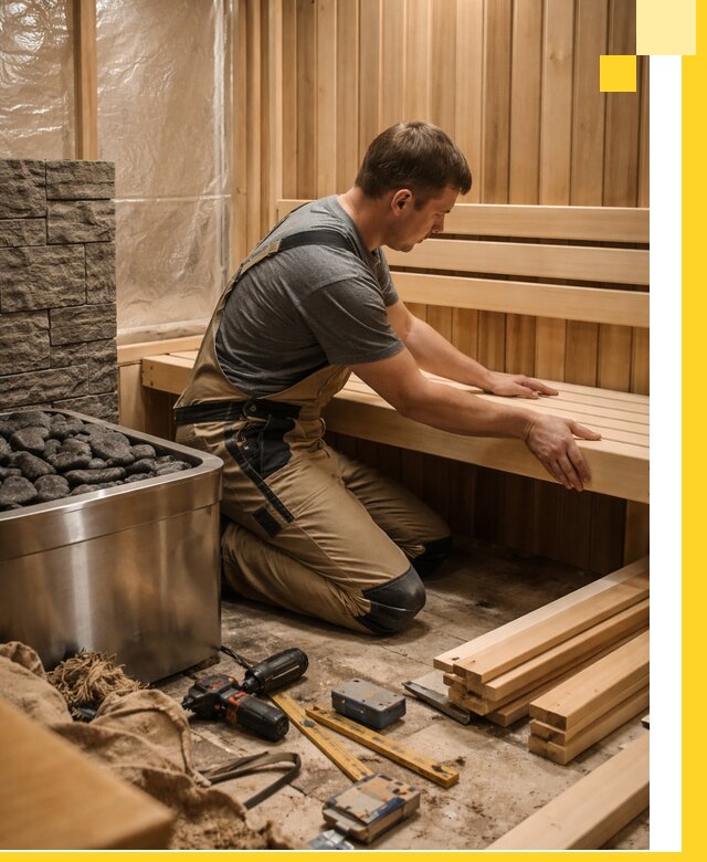 Сауны для дома под ключ с проектированием и монтажом в Удомле