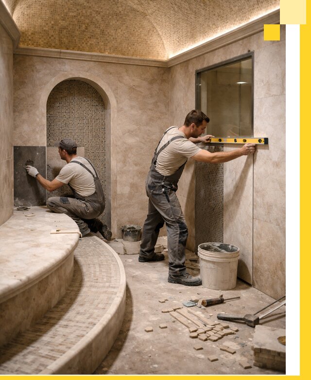 Проектирование и строительство саун с хамамом под ключ в Удомле