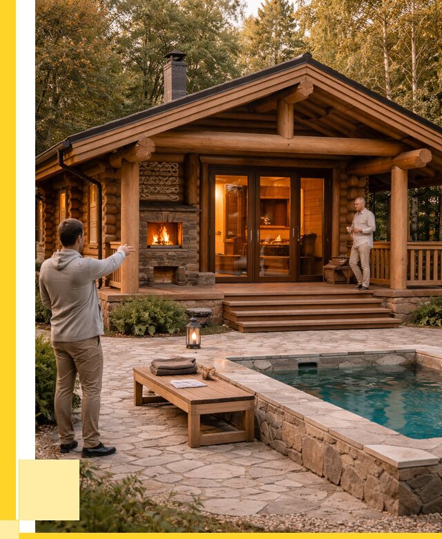 Проекты бань и хамам в Удомле от 25973 р. | ЭриданДмл