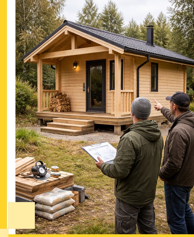 Каркасные бани под ключ в Удомле от 311670 р. | ЭриданДмл