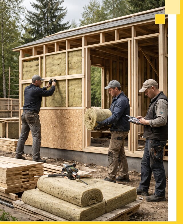 Проектирование и строительство каркасных бань в Удомле под ключ