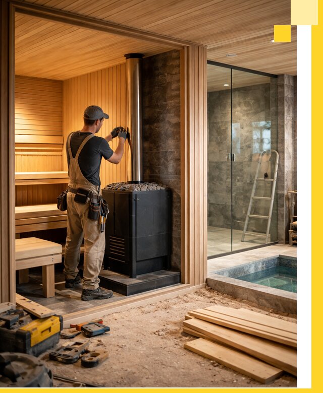 Полное строительство банных комплексов под ключ в Удомле