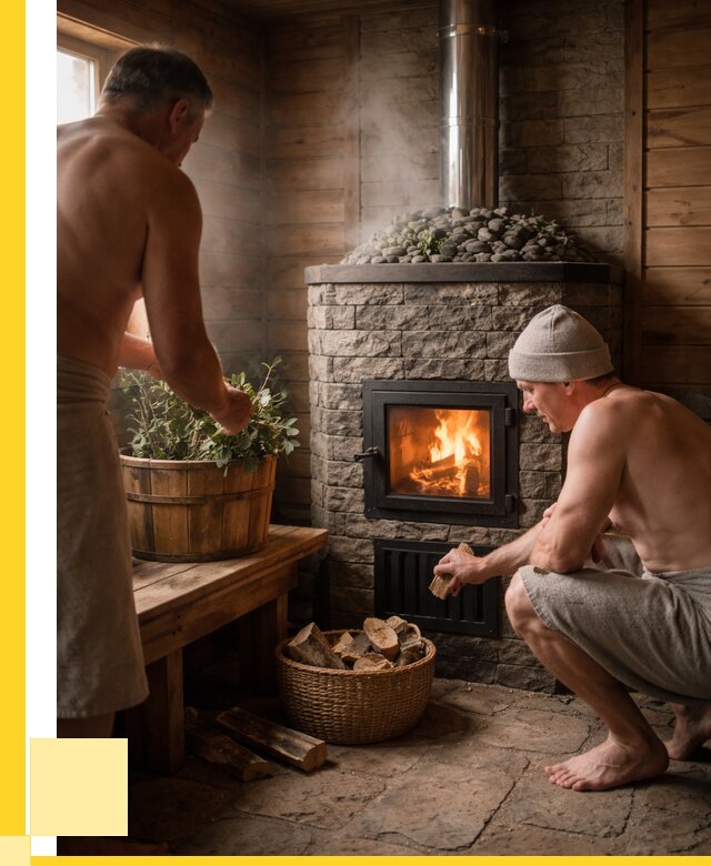 Банные печи под ключ в Удомле от 46751 р. | ЭриданДмл кирпичная