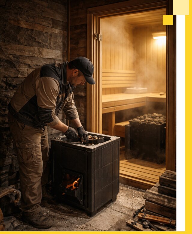 Строительство бани с сауной под ключ в Удомле от проекта до сдачи