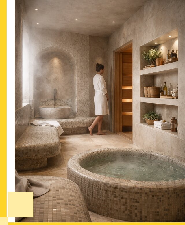 Строительство бани с хамамом в Удомле от 779175 р. | ЭриданДмл