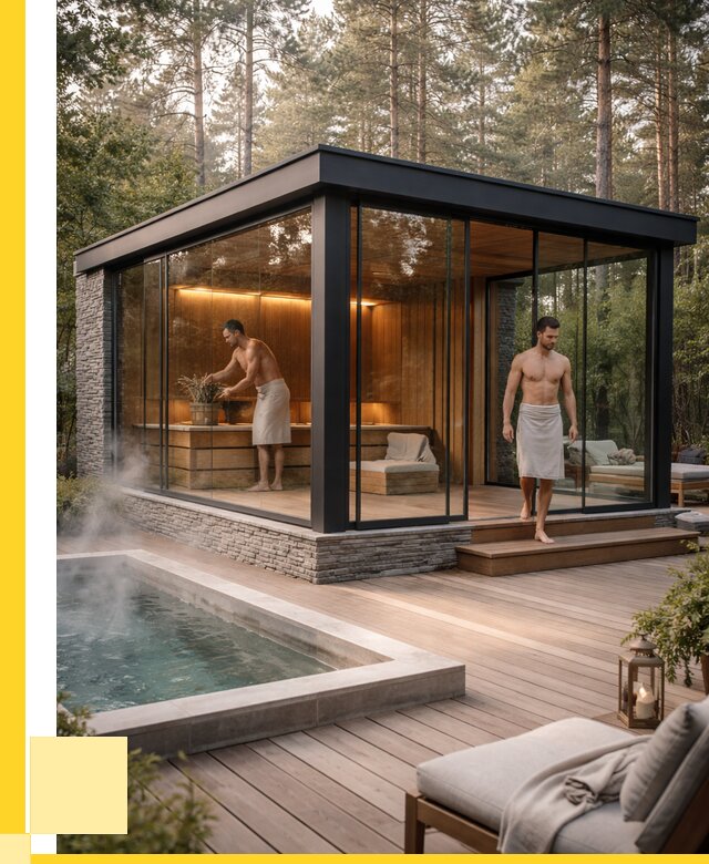 Стеклянные бани и двери в Удомле от 467505 р. | ЭриданДмл