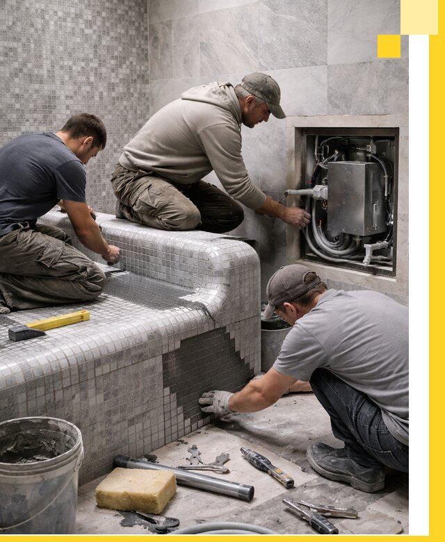 Проекты хамамов под ключ в Удомле и дизайн и строительство