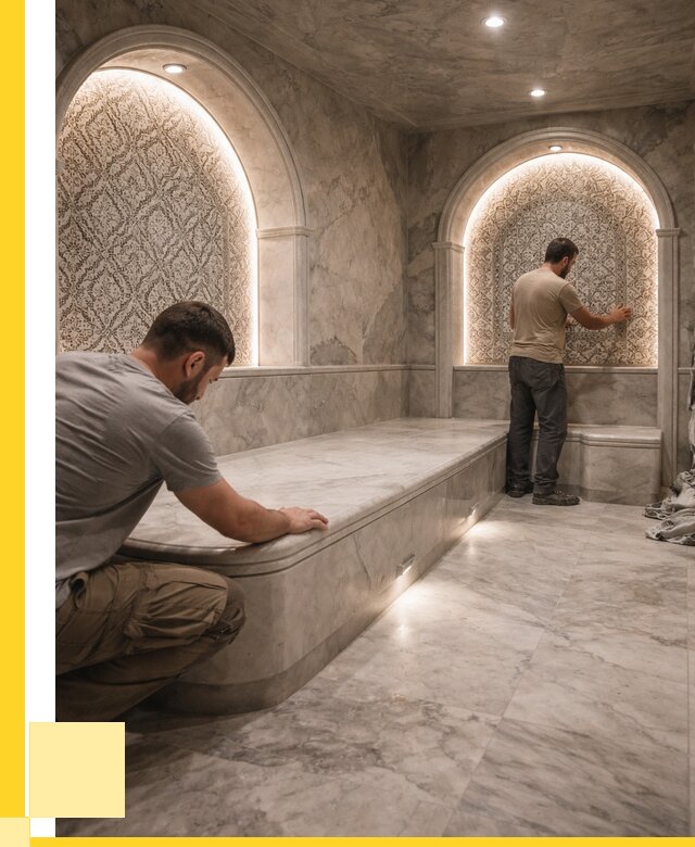 Турецкие бани под ключ в Удомле от 259725 р. | ЭриданДмл