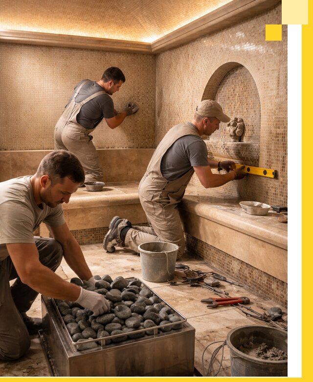 Проектирование и строительство хамама и сауны в Удомле