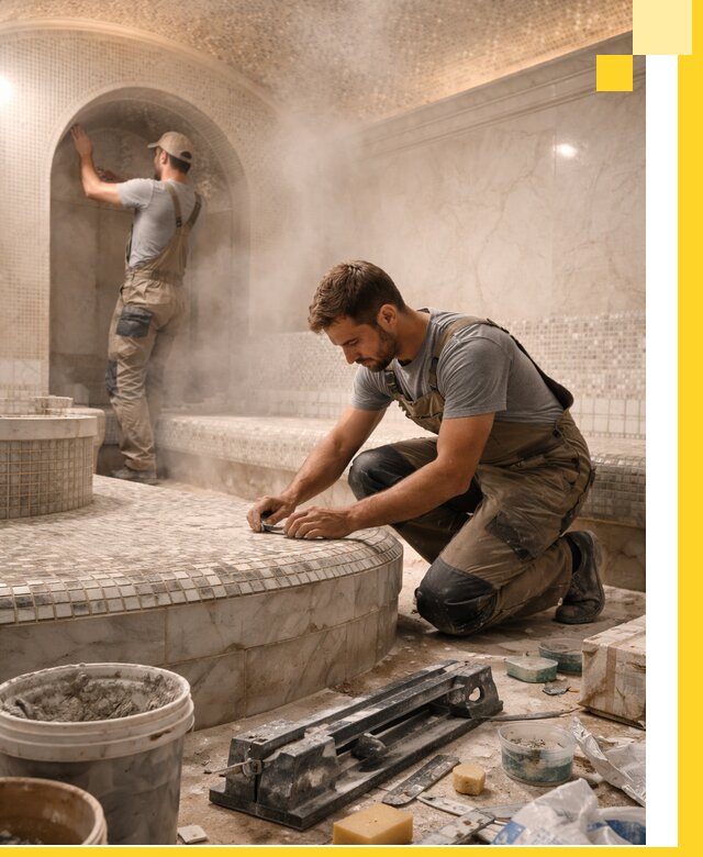 Профессиональный дизайн хамама и SPA под ключ в Удомле