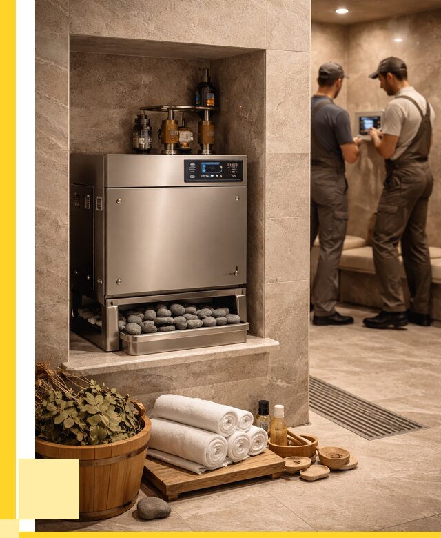 Парогенераторы для хамама в Удомле от 77918 р. | ЭриданДмл