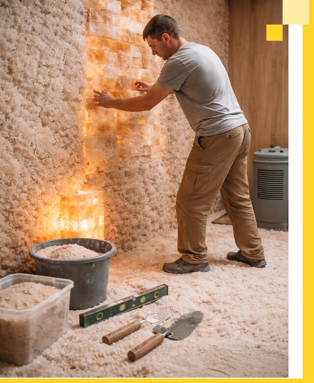 Проектирование и монтаж соляных комнат в Удомле под ключ